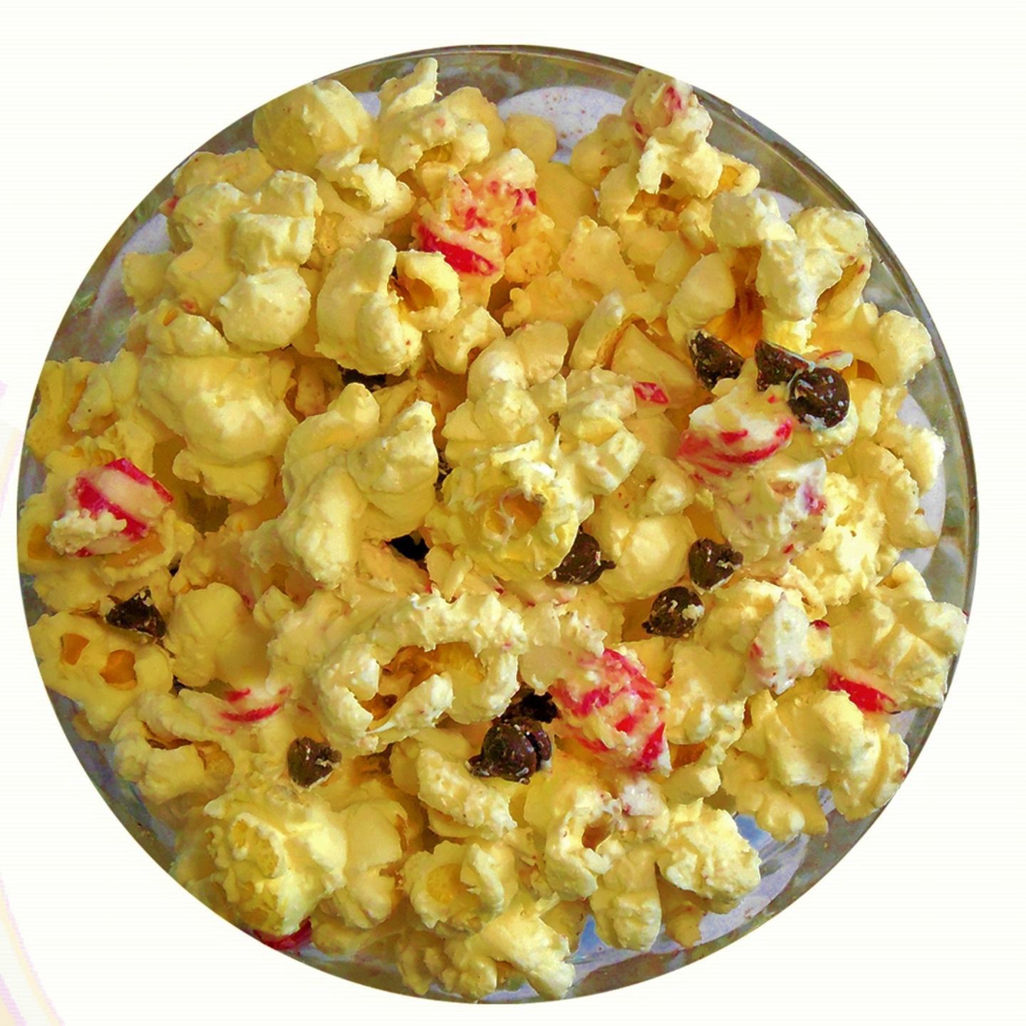 Peppermint Chocolate Popcorn